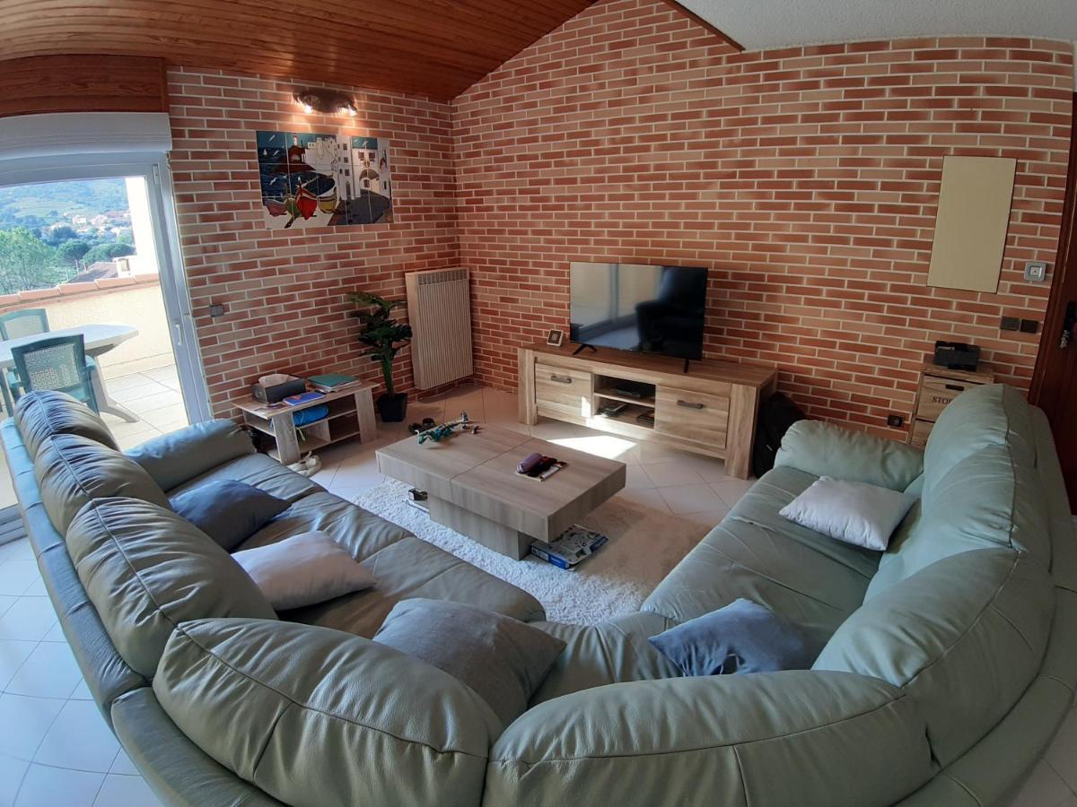 Superbe Appartement De 94M2 Avec Vue Sur Le Fort St Elme كولِيورْ المظهر الخارجي الصورة